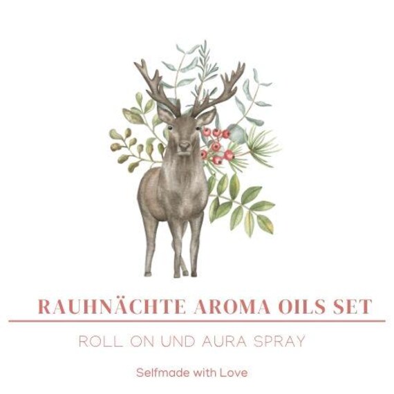 Rauhnächte Aroma Roll On Und Aura Spray von Etsy - OilsAlchemy