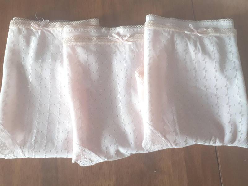 Rosa Retro Vintage Unterhose Von St. Michael, Größe 16-18, 3 Paar von Etsy - OkGoodsUA