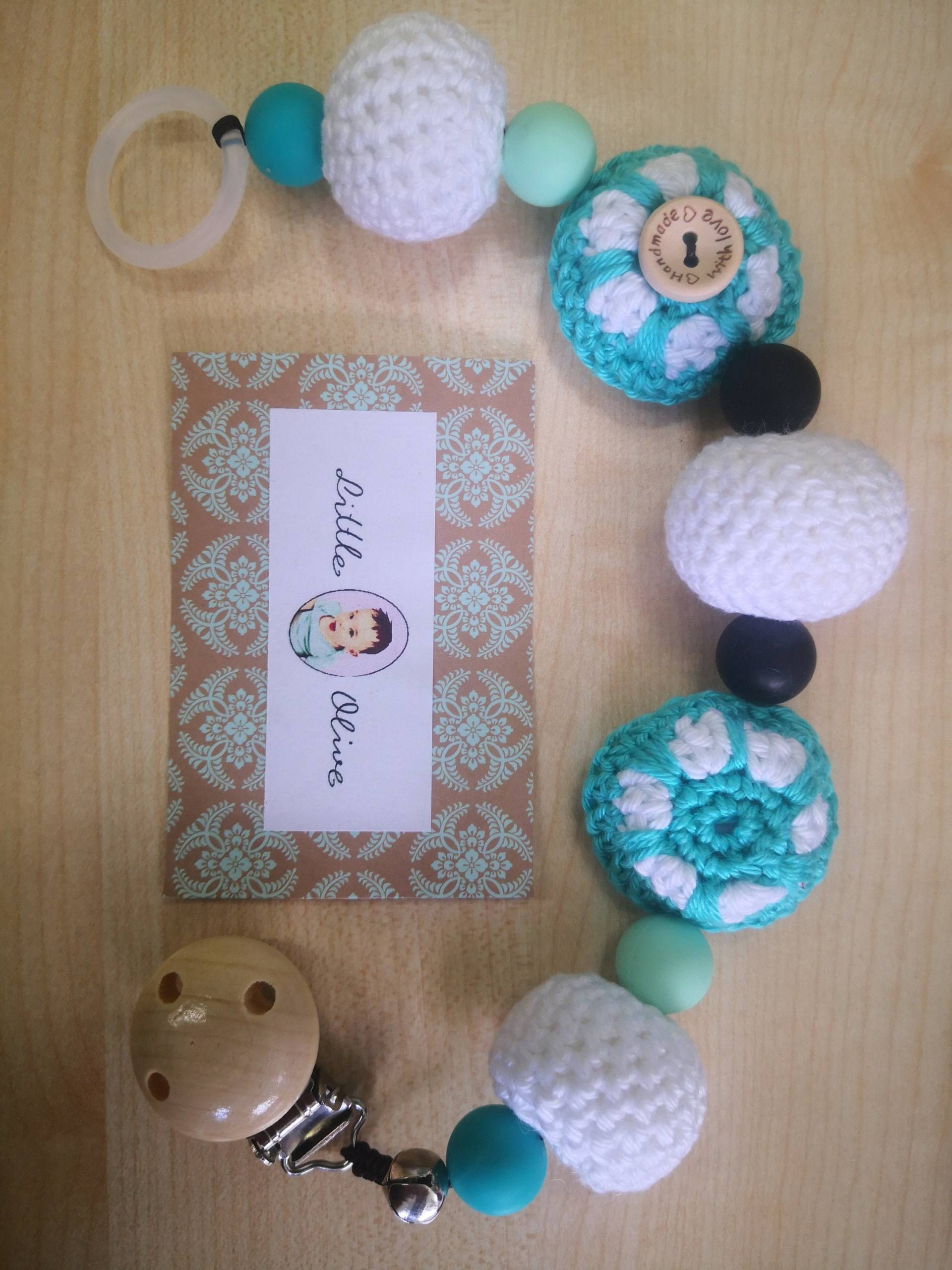Schnullerkette Schnullerkette von Etsy - OliveLittleShop
