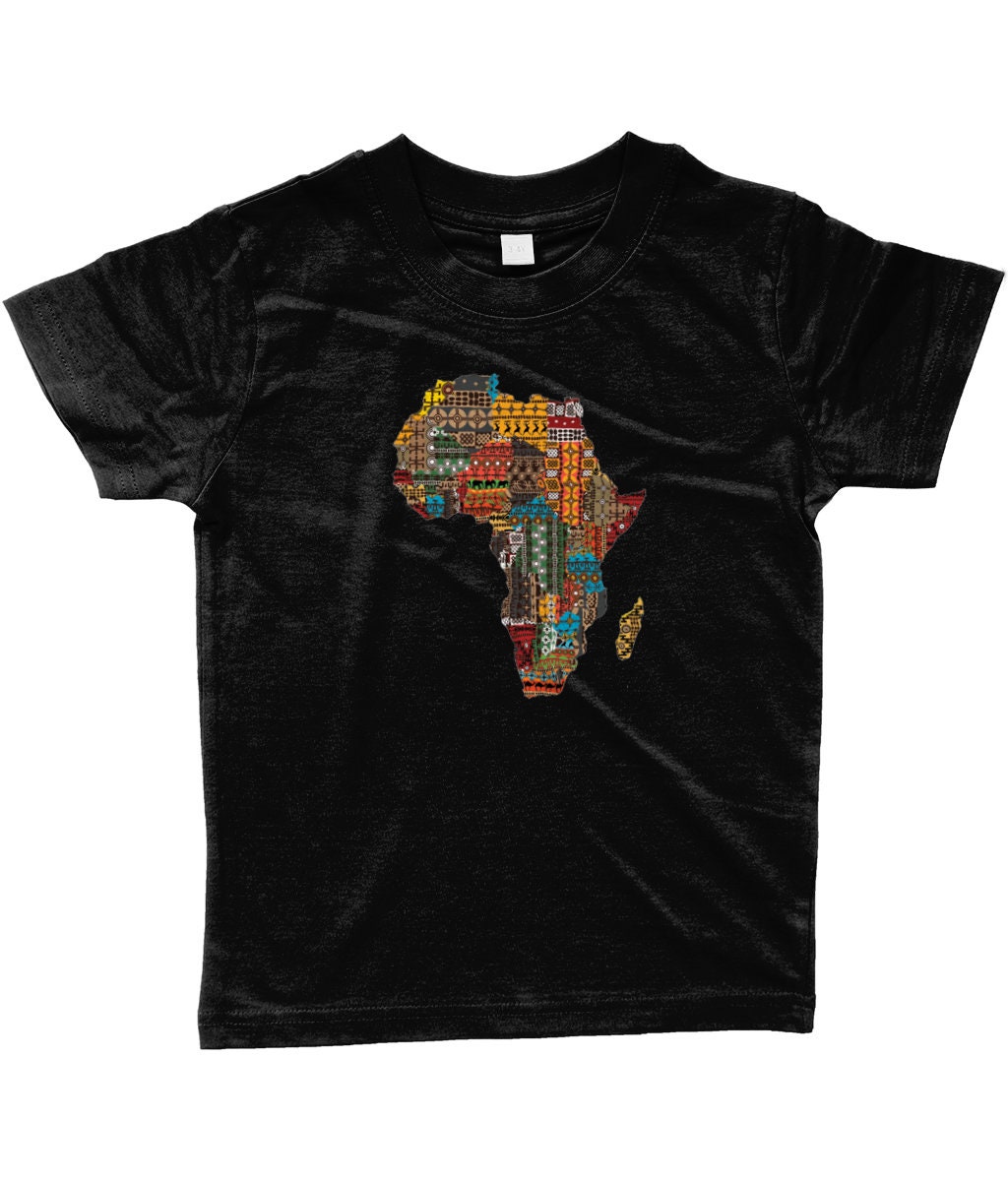 Karte Von Afrika Baby/Kleinkind T-Shirt-Mehrere Farben von Etsy - OloriHeritage