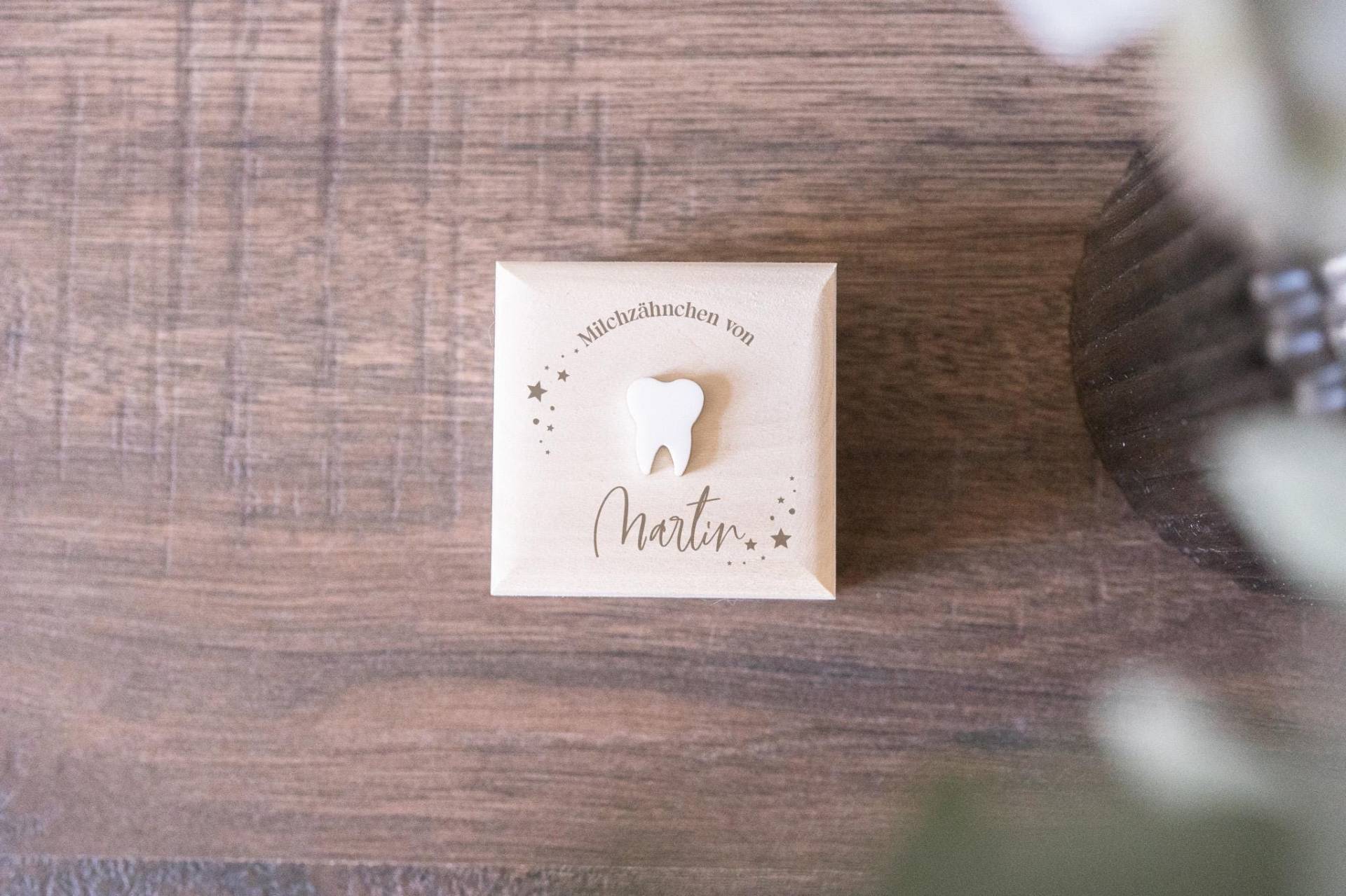 Zahndose Für Milchzähne/Personalisiert Zahnbox Geschenkidee von Etsy - OmasErikasLaedchen