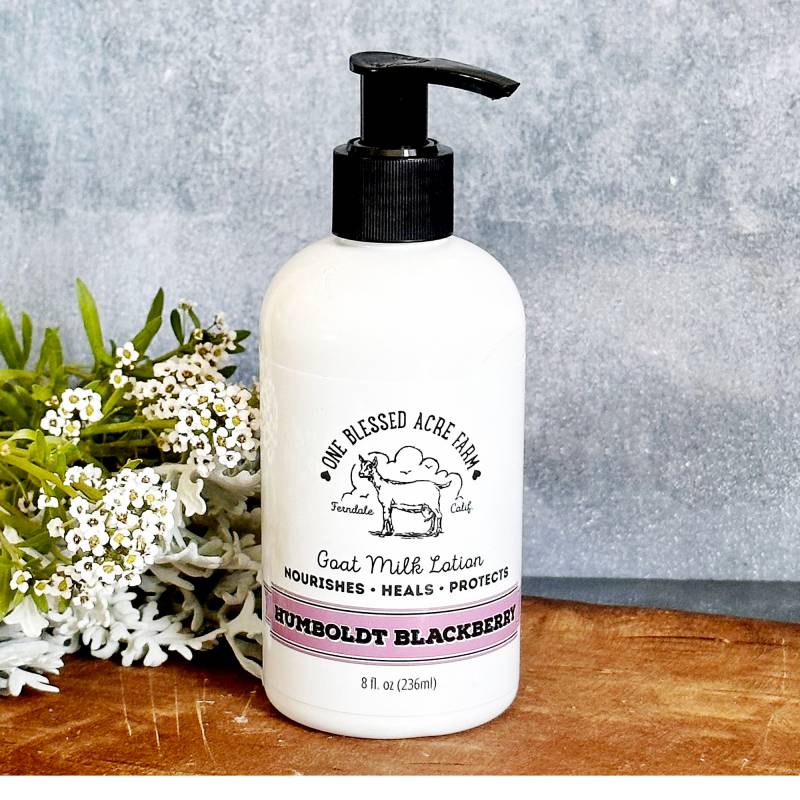 Brombeer Ziegenmilch Lotion Handcreme Reisegröße Body Humbold Hände Geschenk von Etsy - OneBlessedAcre