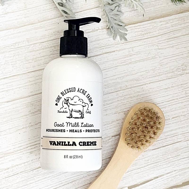 Vanille-Ziegenmilch-Lotion Körperlotion Für Trockene Haut Mit Ziegenmilch Handcreme Für Frauen Geburtstagsgeschenk-Set Bio-Hautpflege Geschenk von Etsy - OneBlessedAcre