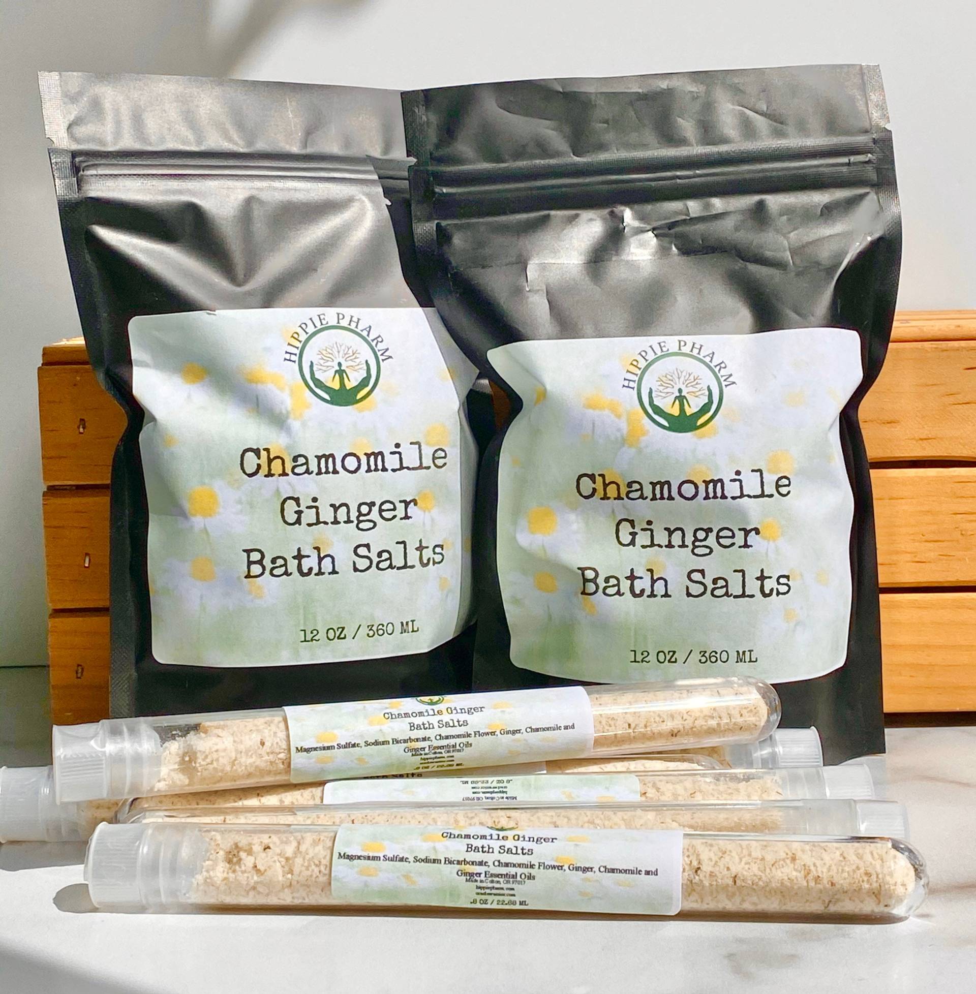Kamille-Ingwer-Badesalz Aromatherapie-Entspannung, 12 Oz von Etsy - OracleWarriorGoddess