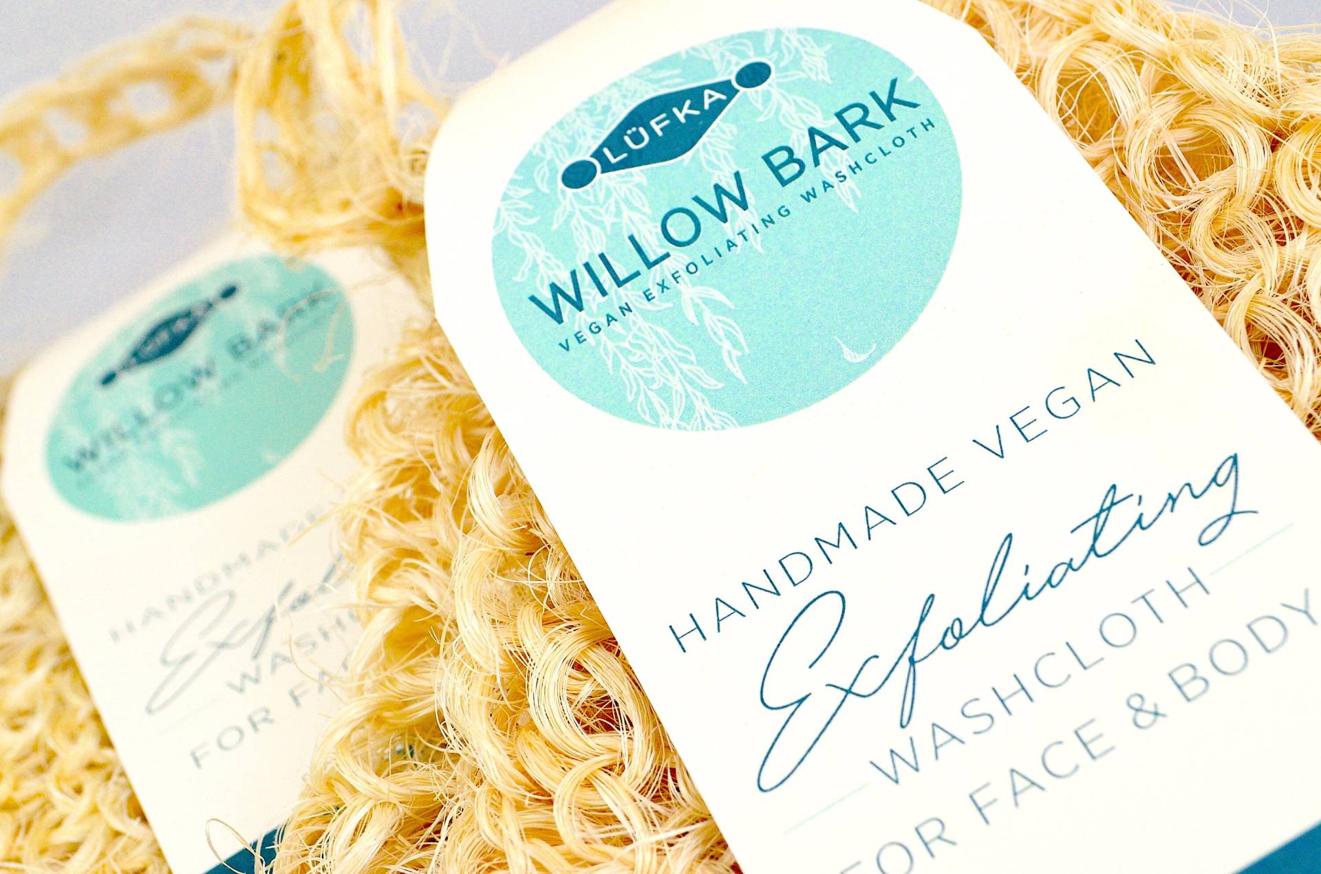 Handgemachtes Veganes Peeling Waschtuch Für Gesicht Und Körper, 30 Tage Garantie von Etsy - OrganicLufka