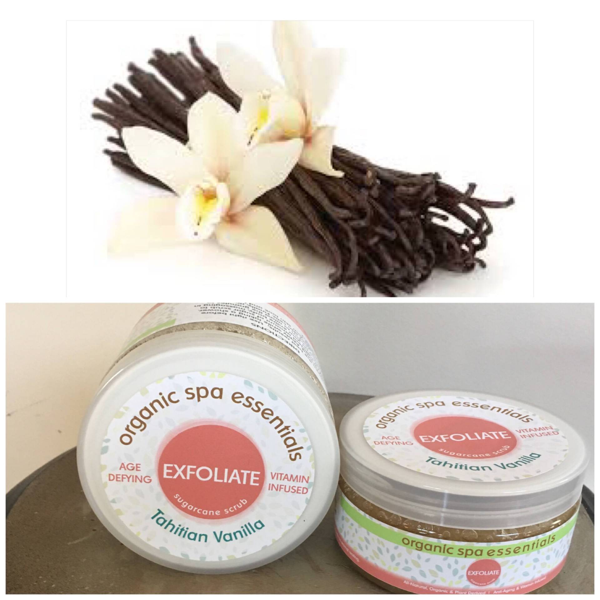 16 Unzen Tahiti Vanille Bio-Zucker-Peeling von Etsy - OrganicSpaEssential