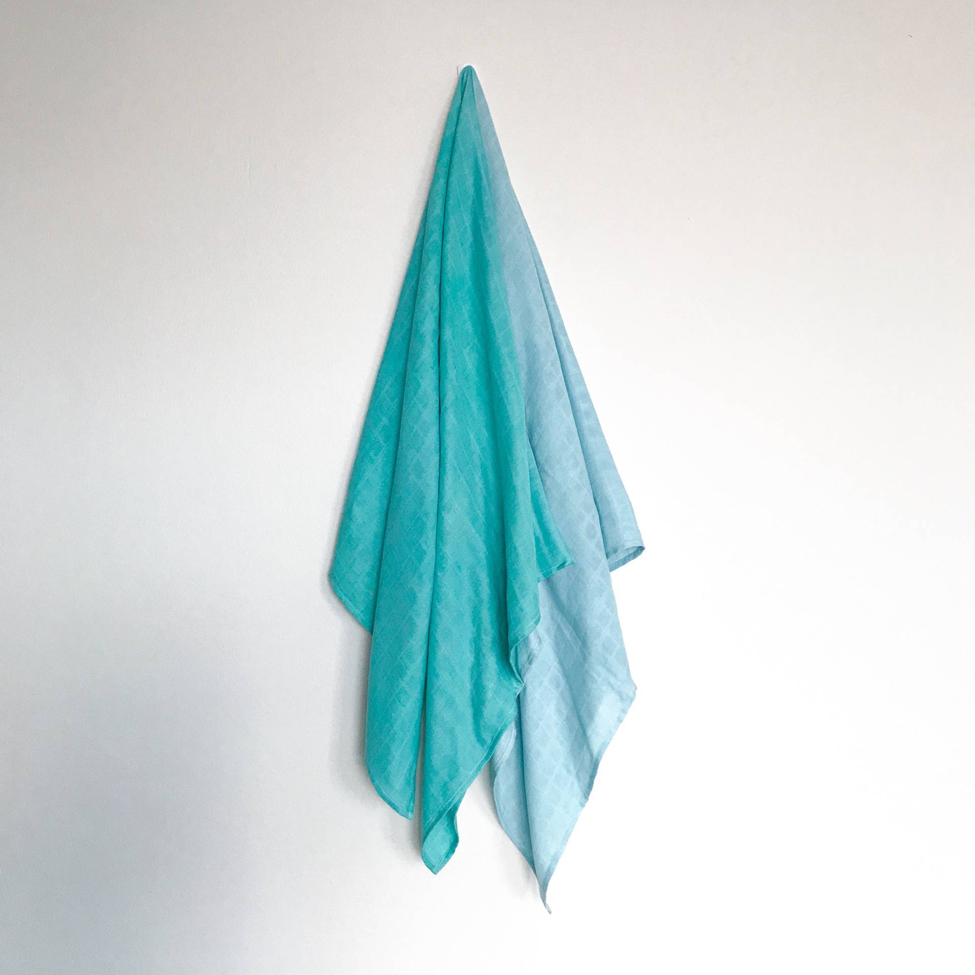 Grün Grau Ombré Bio-Baumwolle Bambus Musselin Baby Puckdecke von Etsy - OrhaOrganics