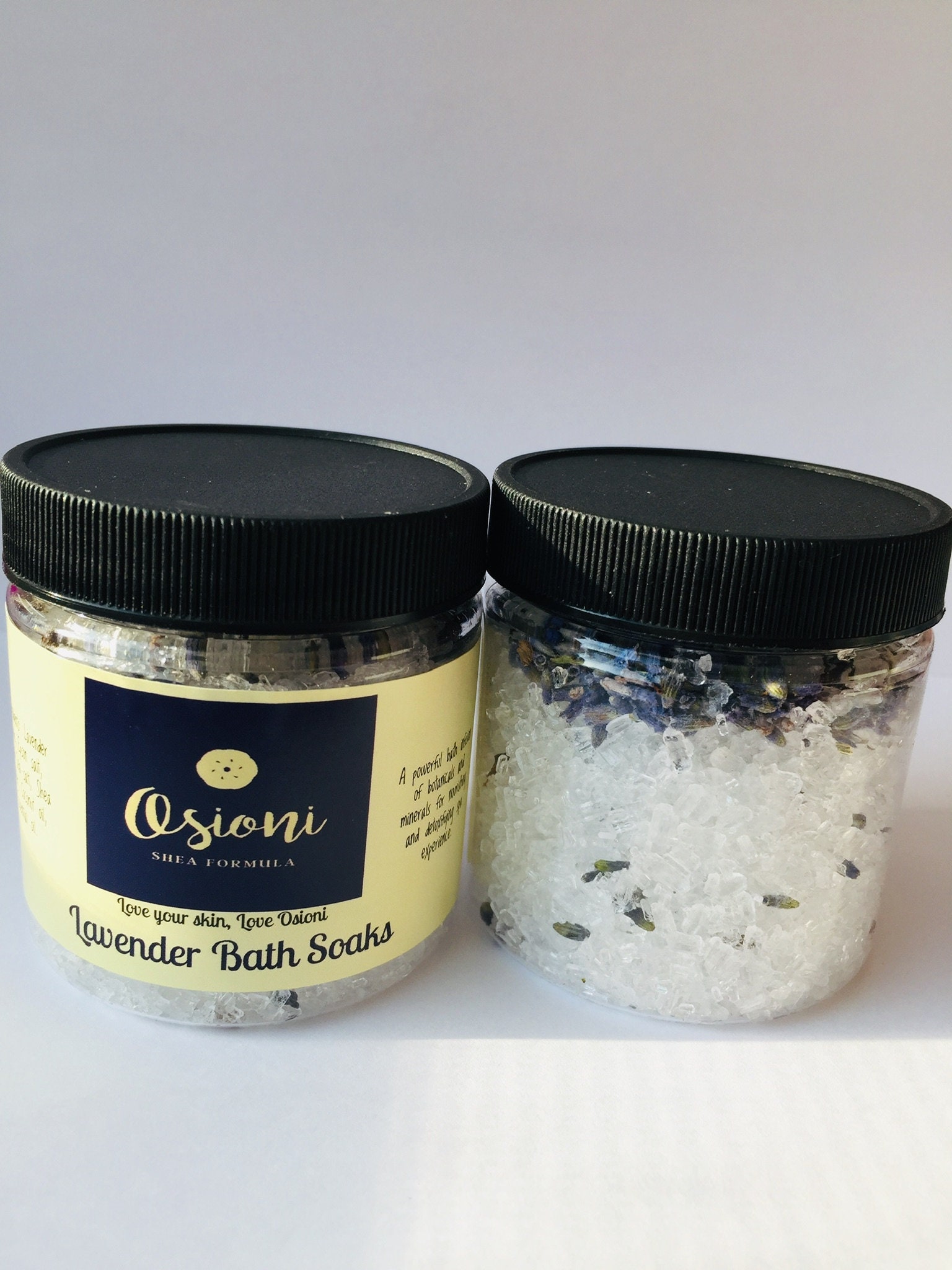 Lavendel-Bad Soakss-/Bad Salts-/Partyfavorit/Brautdusche von Etsy - OsioniSheaFormula