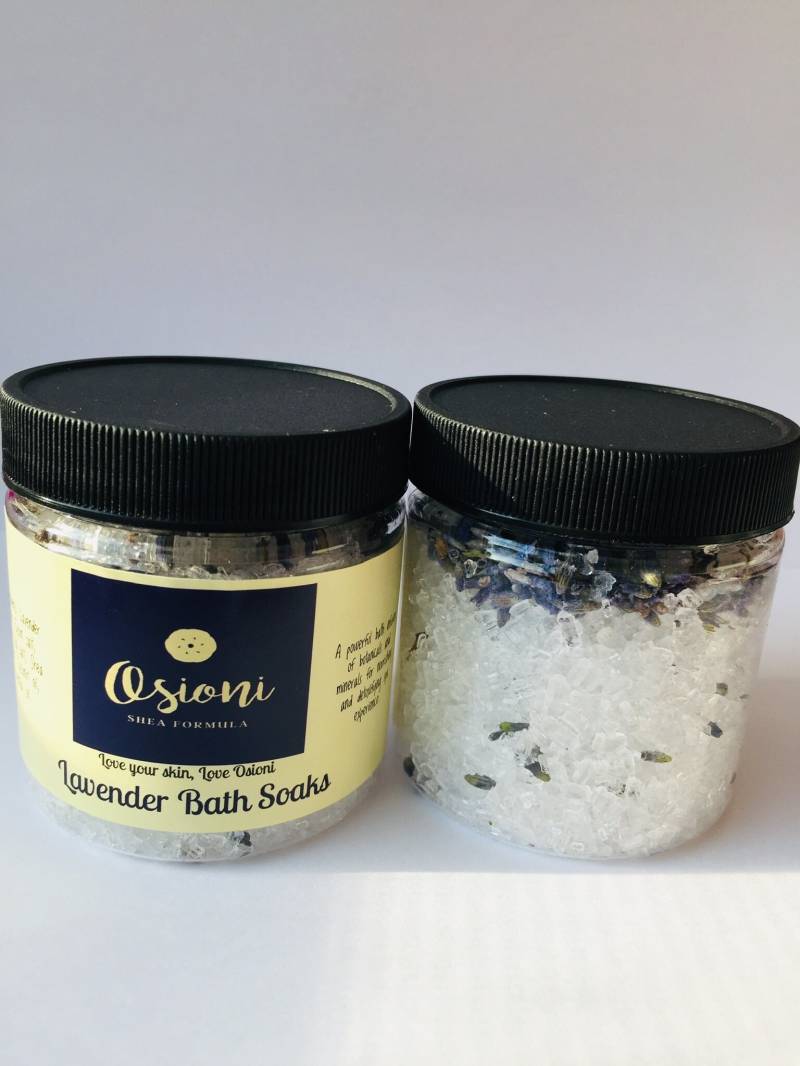 Lavendel-Bad Soakss-/Bad Salts-/Partyfavorit/Brautdusche von Etsy - OsioniSheaFormula