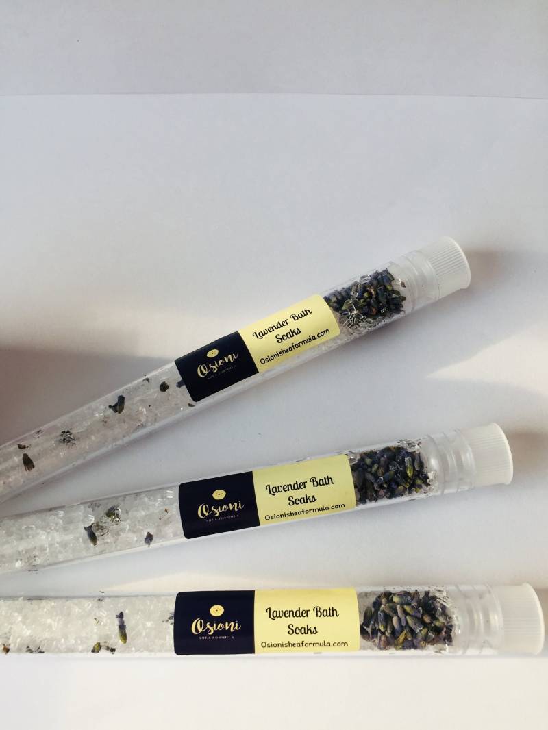 Lavendel-Bäder/Badesalz Partygeschenke Brautdusche 5Er Set von Etsy - OsioniSheaFormula