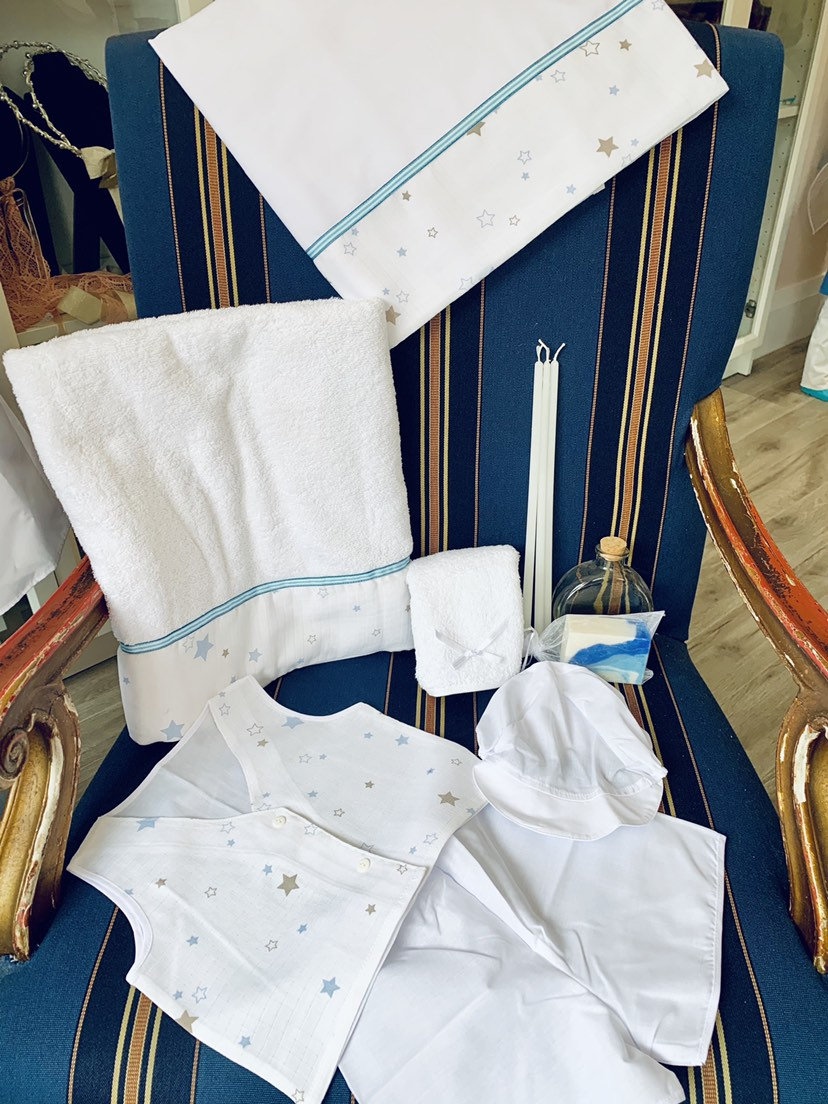 Jungen Taufset Mit Sternen von Etsy - OurHeartsCreations