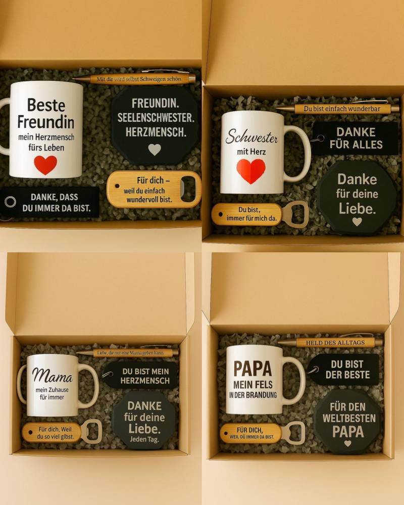 Geschenkbox Für Lieblingsmenschen Mama, Papa, Schwester Oder Beste Freundin von Etsy - PSLiebehilft