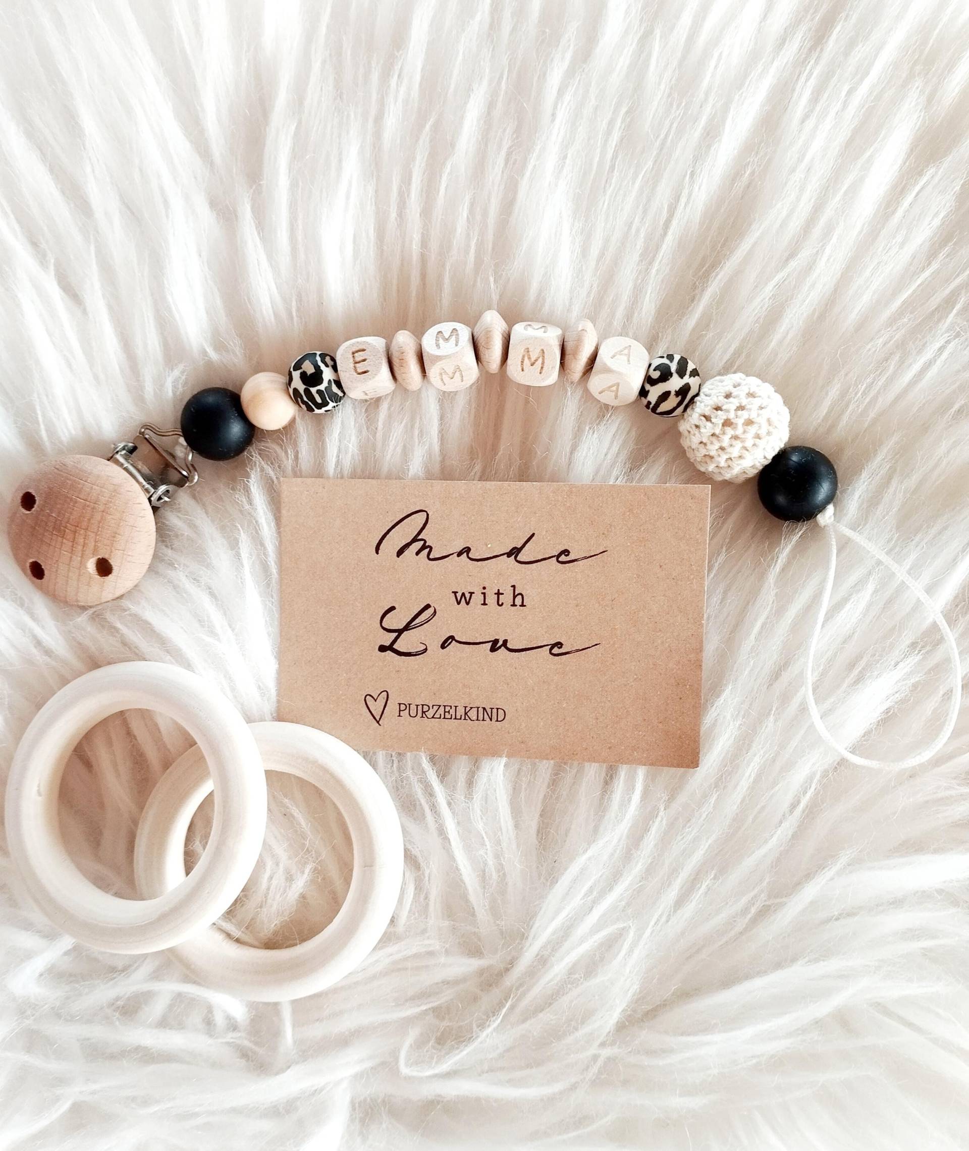 Schnullerkette Leo, Mit Name, Leoparden Muster, Leo Look, Besonders, Für Mädchen Schnullerkette Leo, Mit Name, Leoparden Muster, Leo Look, Besonders, Für Mädchen von Etsy - PURZELKINDshop