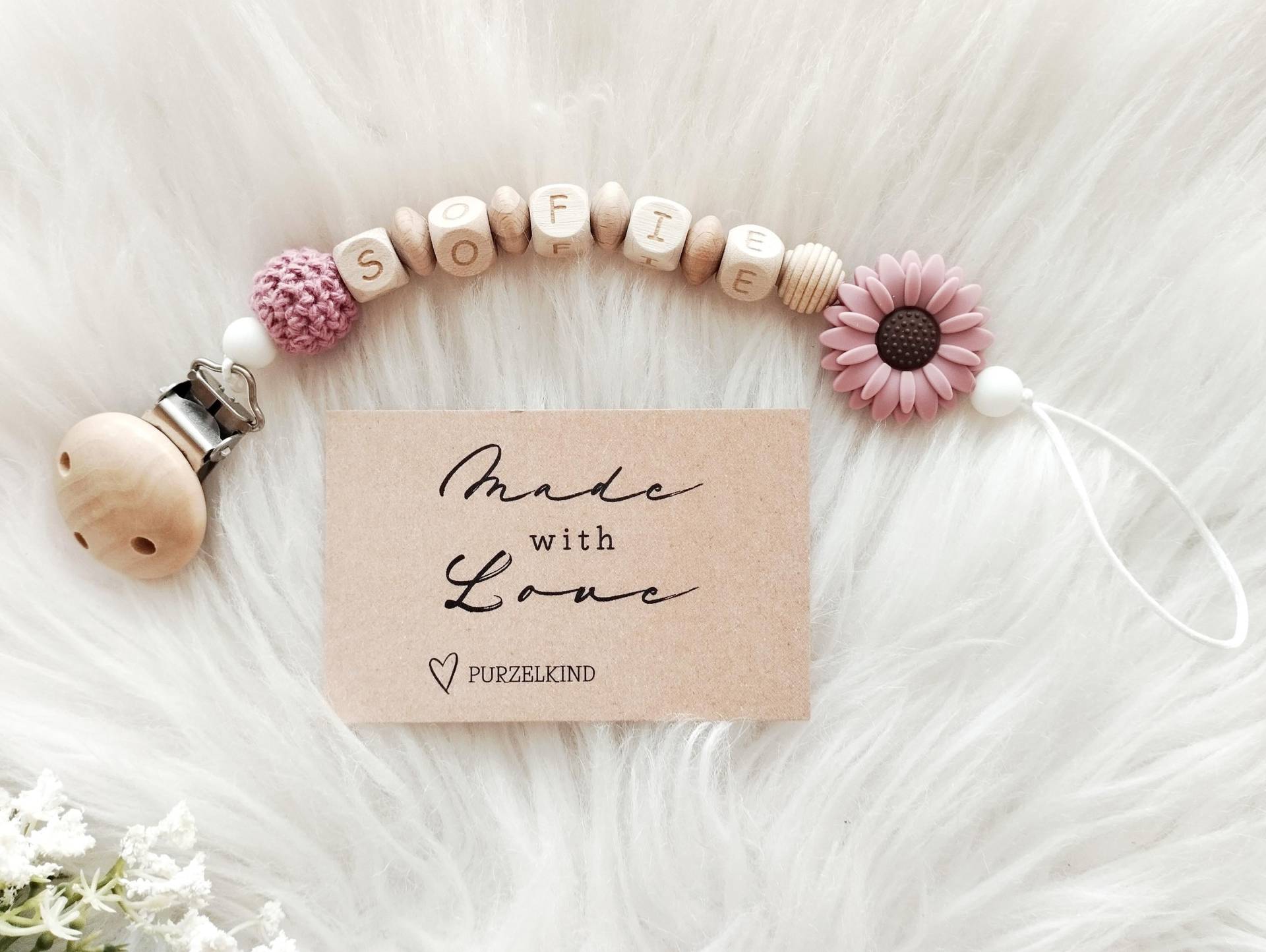 Schnullerkette Mit Name Und Blume, Berry, Rosa, Personalisierte Für Mädchen, Rosa Schnullerkette Mit Name Und Blume, Berry, Rosa, Personalisierte Für Mädchen, Rosa von Etsy - PURZELKINDshop