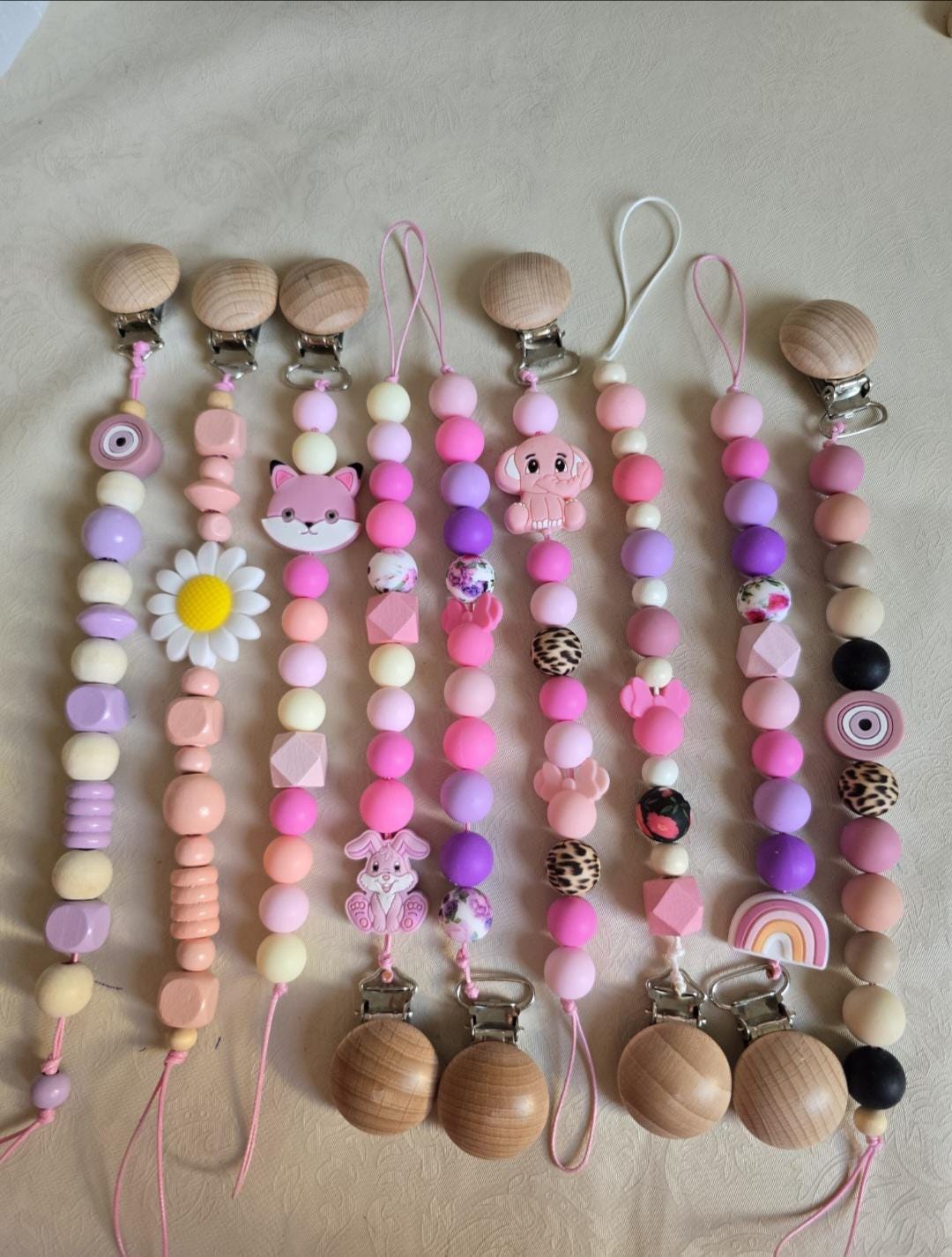 Schnullerkette Mit/Ohne Greifling Schnullerkette Mit/Ohne Greifling von Etsy - Pam6161