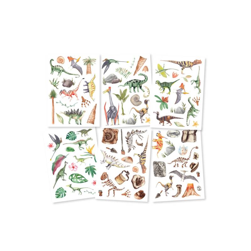 Tattoo Für Kinder 6Er Set Dino Perfekt Jungen Kindergeburtstag Dinosaurier Party Mitgebsel Hautfreundliche Temporäre Kindertattoos von Etsy - Pandawal