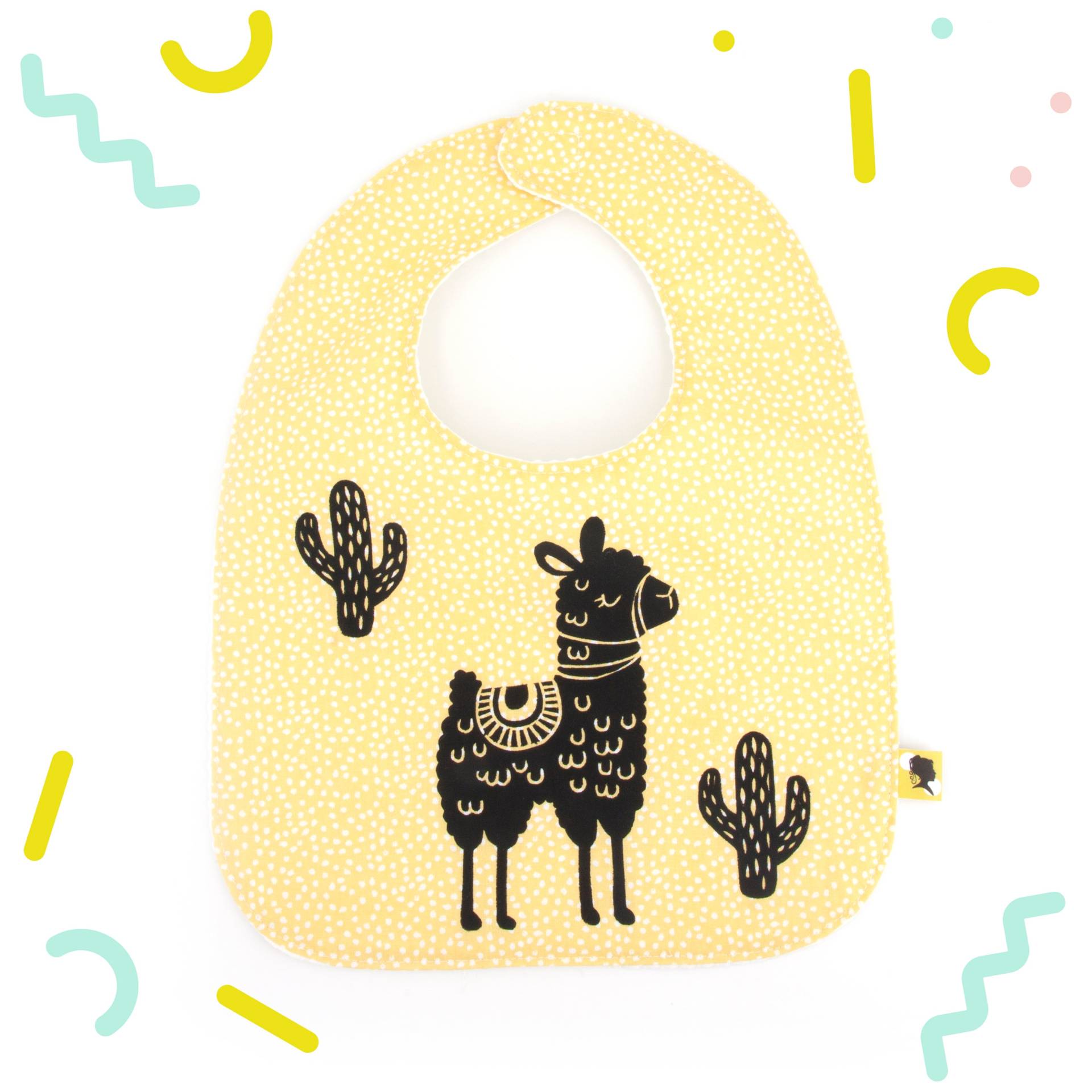 Lätzchen Aus Baumwolle Mit Lama-Motiv Für Babys von Etsy - PaniesFollies