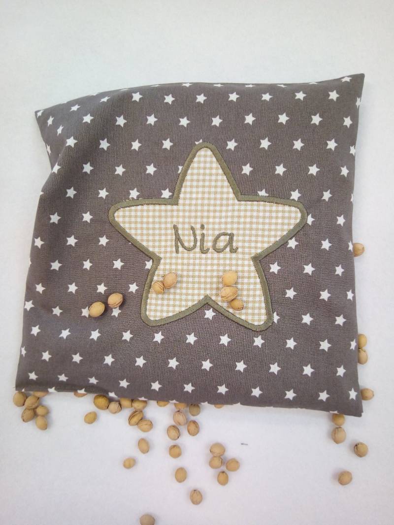 Kleines Körnerkissen Mit Namen" Kleines Körnerkissen Mit Namen" von Etsy - Panjona