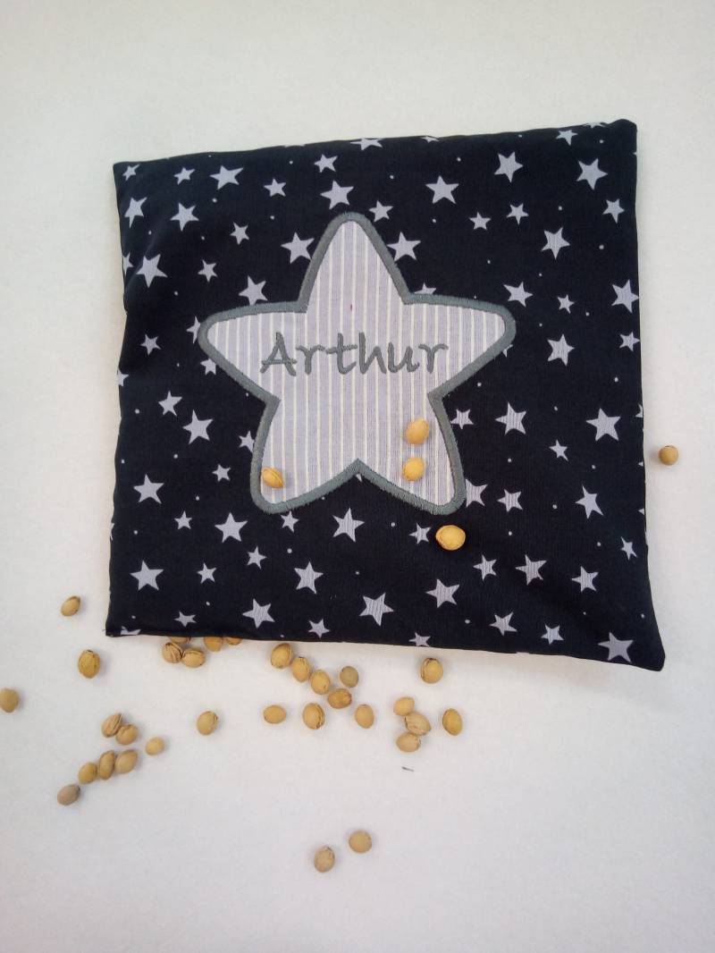 Kleines Körnerkissen Mit Namen" Kleines Körnerkissen Mit Namen" von Etsy - Panjona