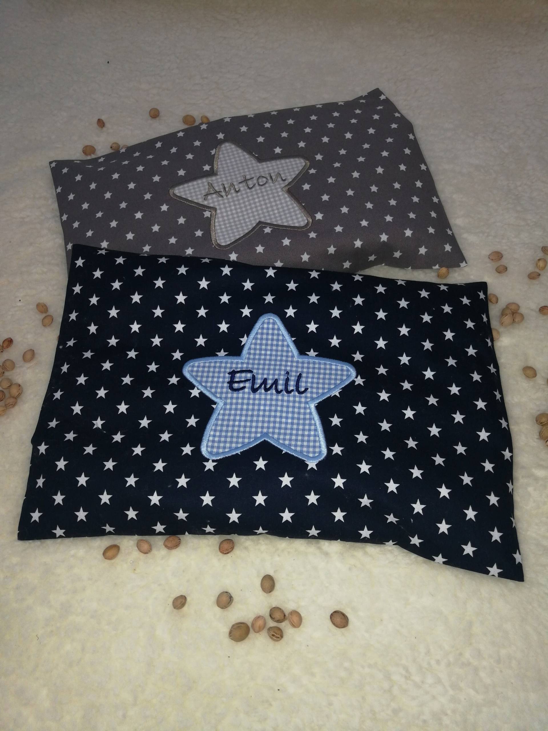 Körnerkissen Mit Extra Bezug Und Namensstern Körnerkissen Mit Extra Bezug Und Namensstern von Etsy - Panjona