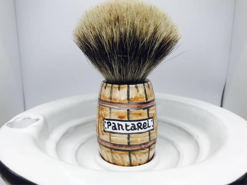 Pantarei Fass Set Silvertip/Manchurian Dachs + Versenken von Etsy - PantaReiBrushes