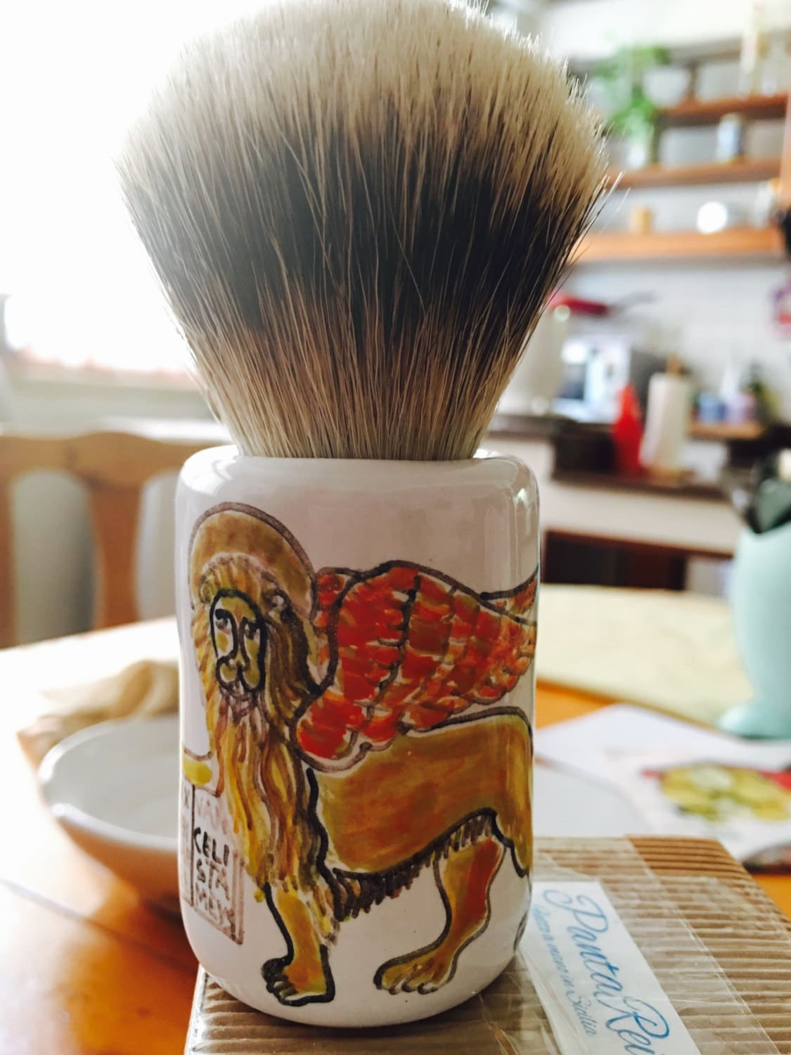 Pantarei Sankt Marcus Lion, Venedig. Manchurian Knoten von Etsy - PantaReiBrushes
