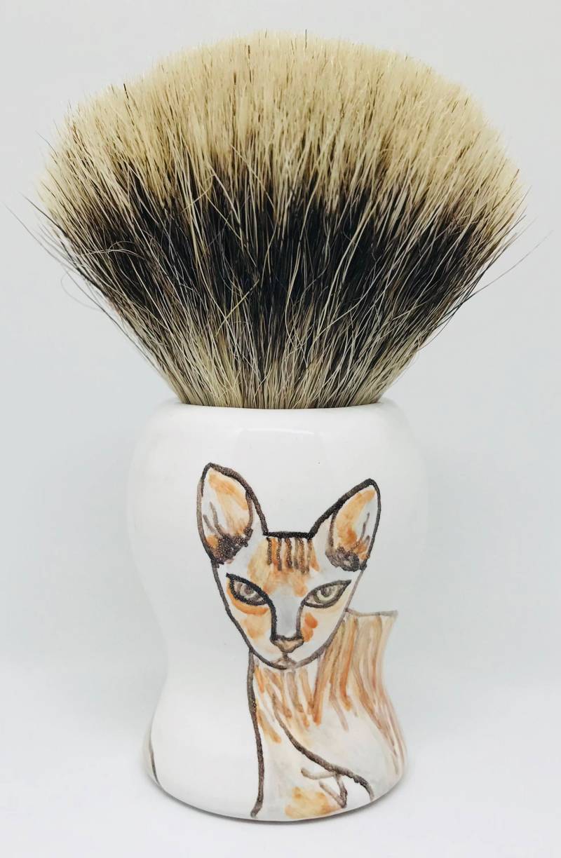 Pantarei Sphynx Manchurian Oder Silvertip Dachs 28mm von Etsy - PantaReiBrushes