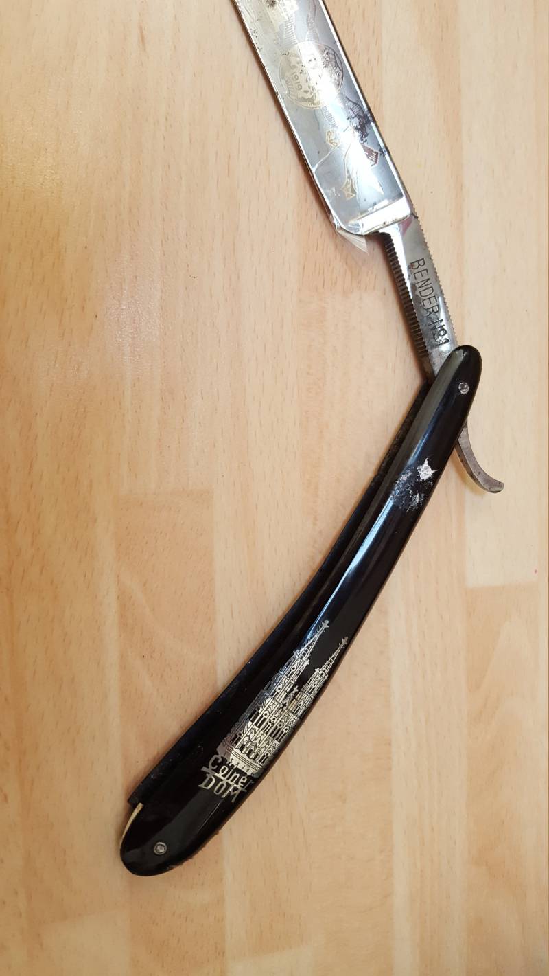 Vintage Antike 1919 Bender Solingen Stahl-Rasierer Köln Koeln Antikes Stück Verpackt-Atemberaubendes von Etsy - PappysGang