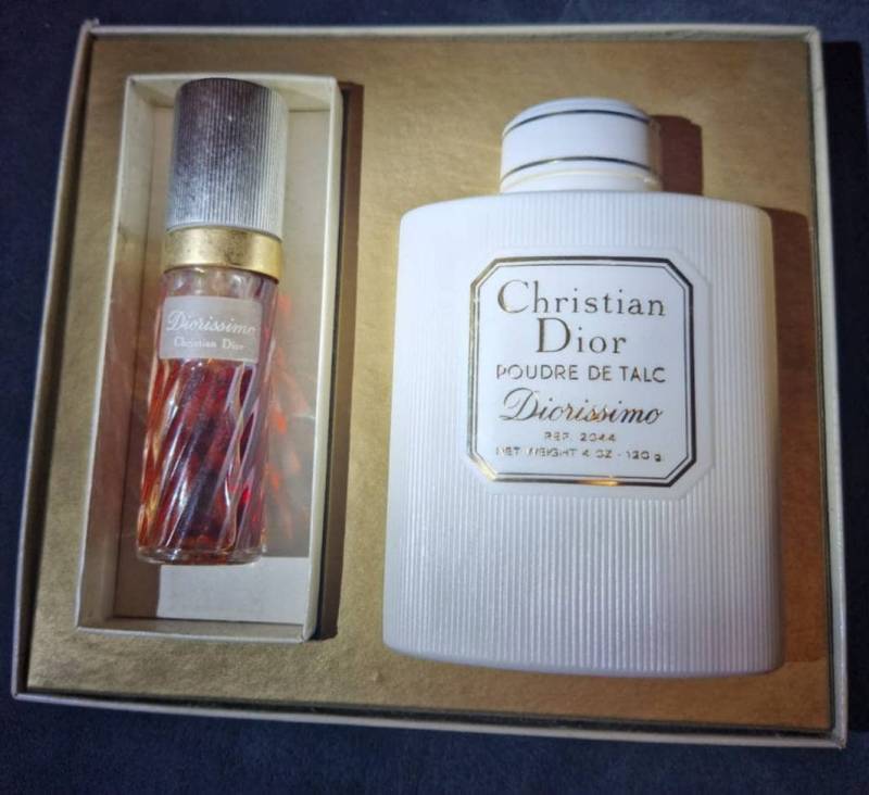 Christian Dior Vintage Geschenkset "Diorissimo Eau De Cologne 70Ml/90Ml | 3Oz + Talkumpuder 113G | 4Oz "Alte Und Erste Formulierung" Christian Dior Vintage Geschenkset "Diorissimo Eau De Cologne 70Ml/90Ml | 3Oz + Talkumpuder 113G | 4Oz "Alte Und Erste Formulierung" von Etsy - ParfumVintageFR