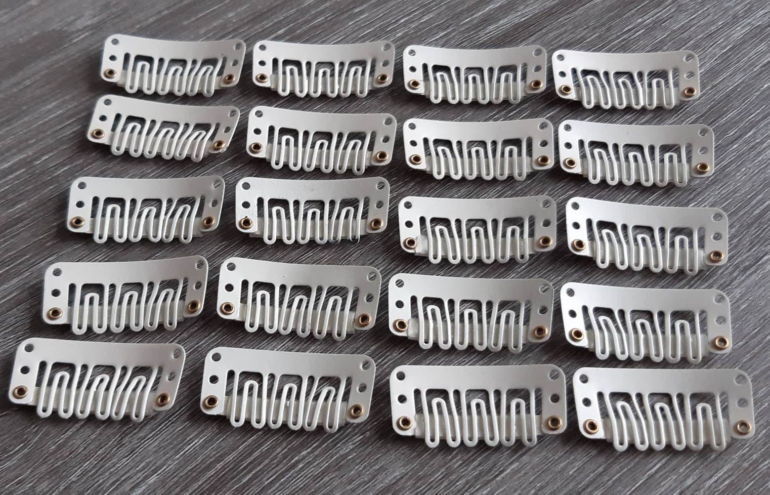 Hair Extension Clips in For Making Clip Color # Milk Hair Extension Clips in For Making Clip Color # Milk von Etsy - Passionyou