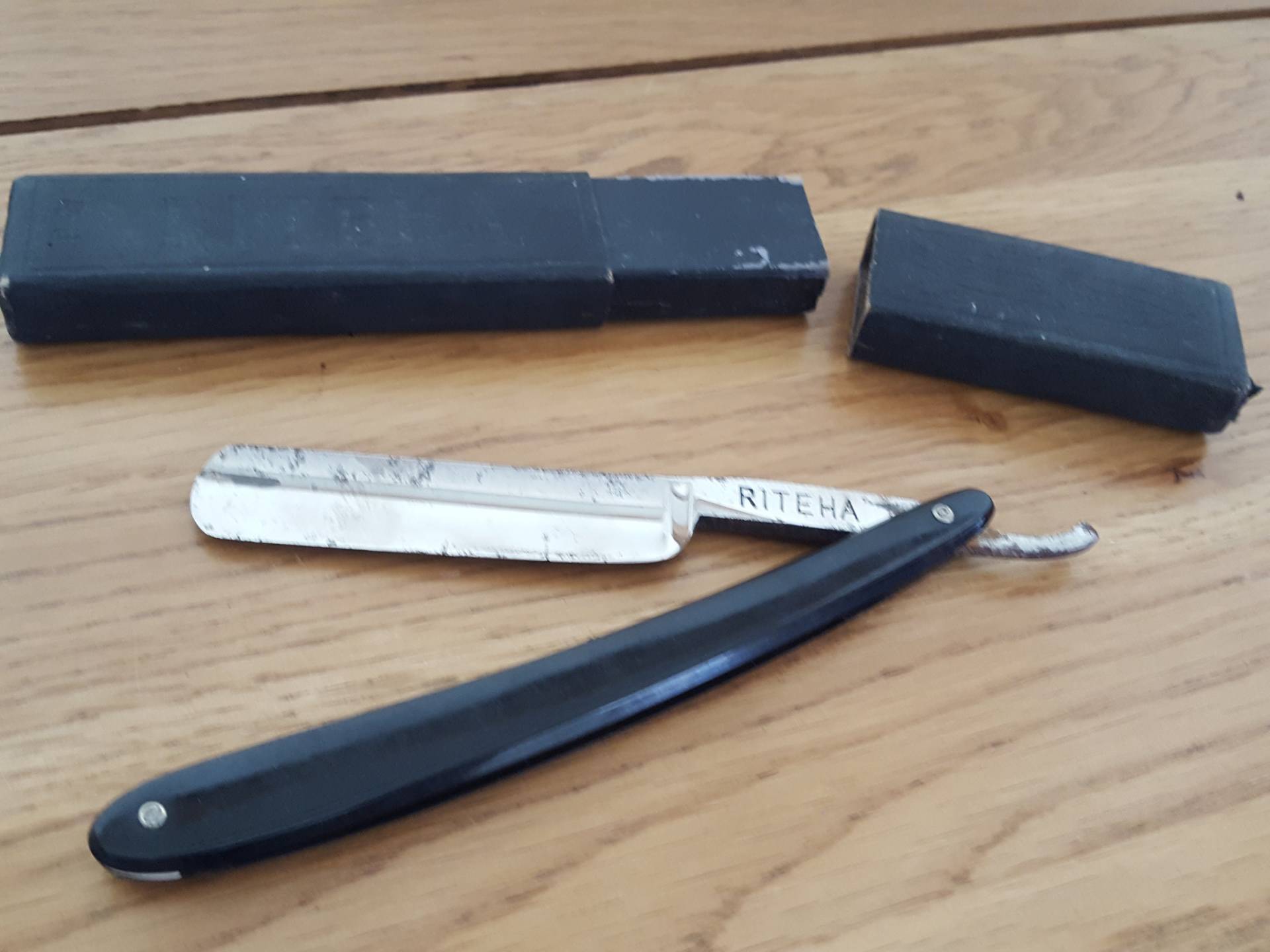 Antik Riteha Rasiermesser, Solingen Cut Throat, Made in Germany, Nassrasur von Etsy - PastNFutureUK