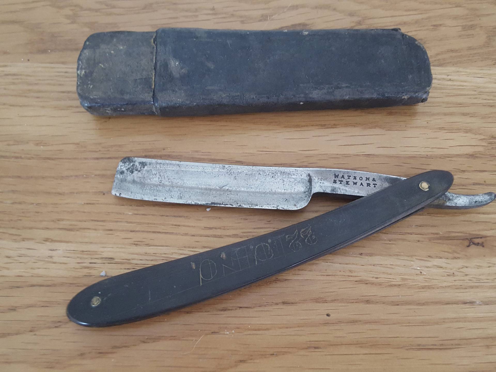 Jahrgang Watson Und Stewart Gerade Razor, Geschnitten Kehle, Nass Rasieren, Herren Pflege, Körperpflege, Bart Pflege Jahrgang Watson Und Stewart Gerade Razor, Geschnitten Kehle, Nass Rasieren, Herren Pflege, Körperpflege, Bart Pflege von Etsy - PastNFutureUK