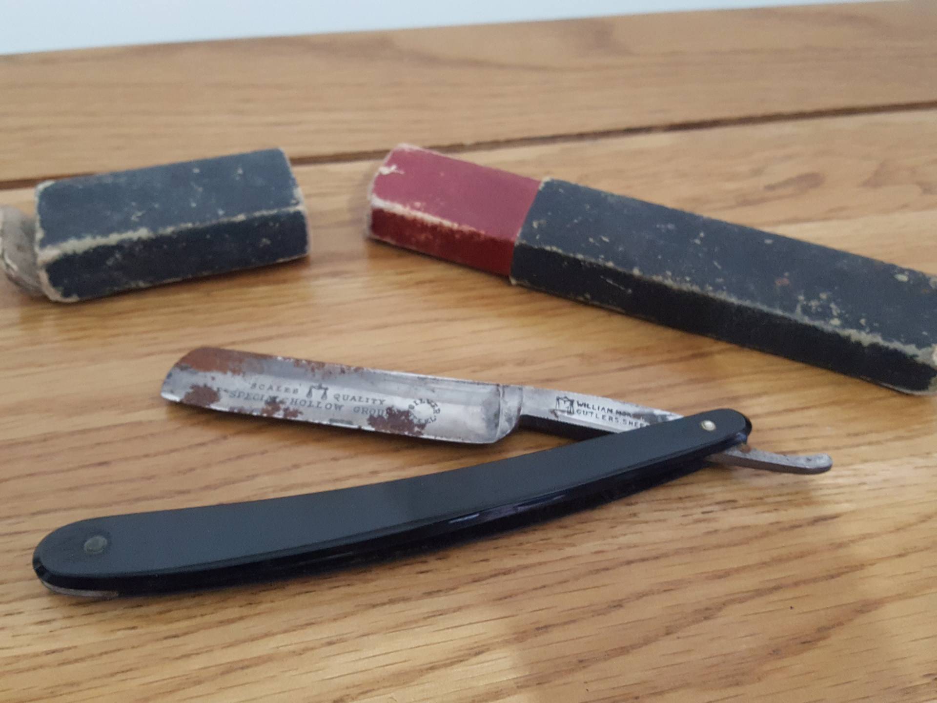 Reduziert - Antikes Rasiermesser, William Morton, Sheffield, Cut Throat, Nassrasur, Barbershop, Mens Grooming Reduziert - Antikes Rasiermesser, William Morton, Sheffield, Cut Throat, Nassrasur, Barbershop, Mens Grooming von Etsy - PastNFutureUK