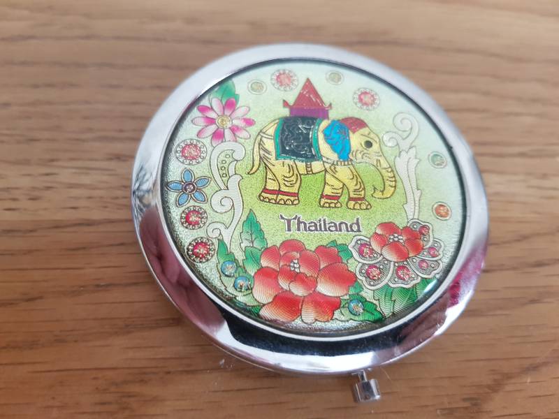 Vintage Doppelspiegel, Handtaschenspiegel, Kompaktspiegel, Damen Eitelkeit, Fold Up, Kosmetik Und Schönheit, Gesichtsspiegel von Etsy - PastNFutureUK