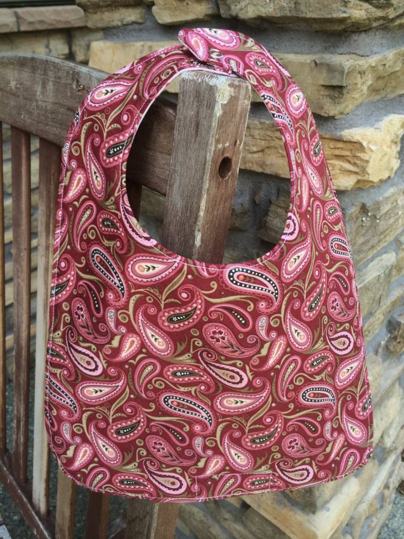 Klein Oder Neugeborenes Lätzchen Burgundy Paisley, Personalisierung Verfügbar von Etsy - PathfinderGifts