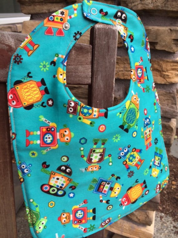 Neugeborenes/Kleinkind Lätzchen Tossed Roboter Auf Grün, Personalisierung Möglich Neugeborenes/Kleinkind Lätzchen Tossed Roboter Auf Grün, Personalisierung Möglich von Etsy - PathfinderGifts