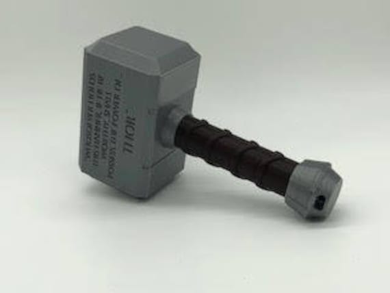 Thor | Baby Rassel Geschenk Thors Hammer Babyparty Für Kampfrassel 3D Gedruckt Thorshammer von Etsy - Patriot3dPrinting