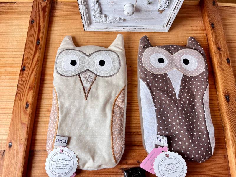 Eule-Kischkernkissen Wärme - U. Kältekissen Und Kältetherapie von Etsy - PeCaLe