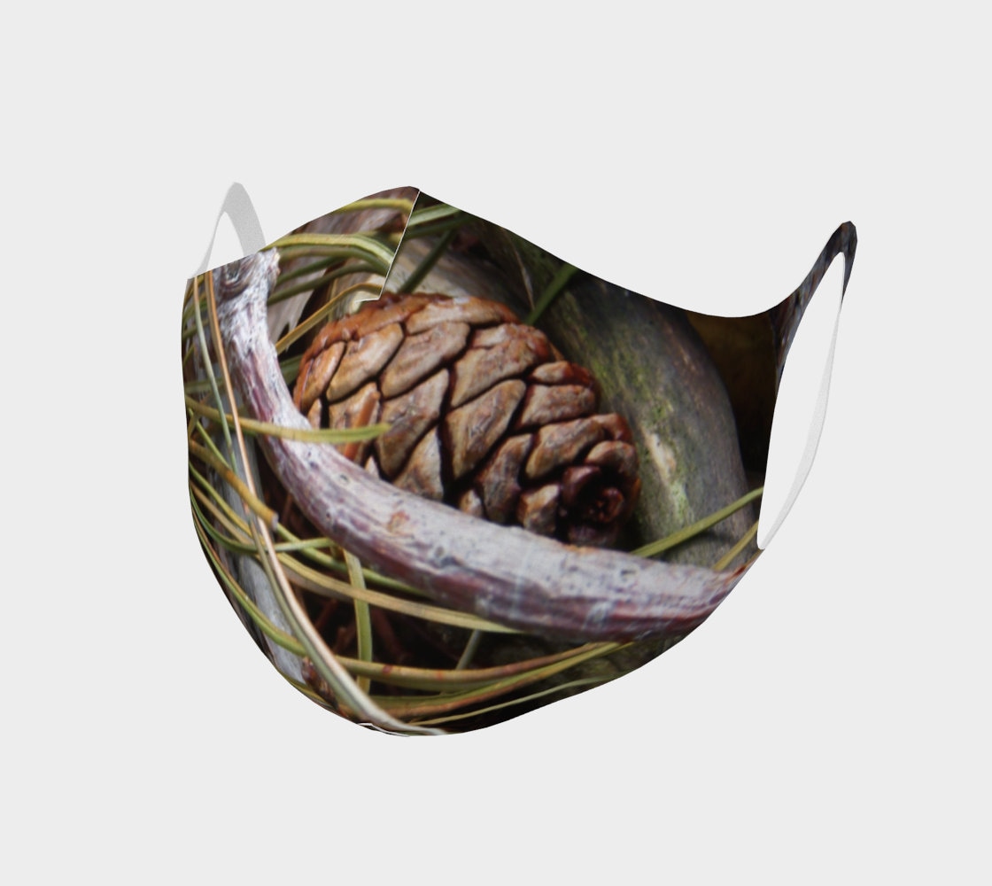 Kiefernzapfen Maske Kiefernzapfen Maske von Etsy - PeaceofWild