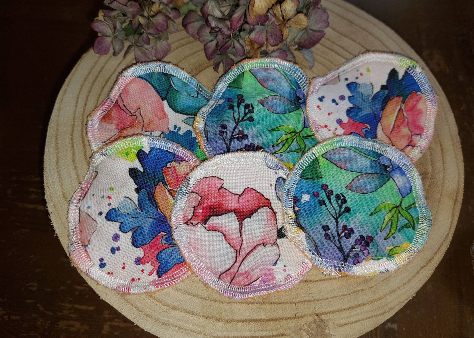 Make-Up Entferner Abschmink Pads Aus Stoff Wiederverwendbar Waschbar Aquarell Blumen 6 Stück Nachhaltig Make-Up Entferner Abschmink Pads Aus Stoff Wiederverwendbar Waschbar Aquarell Blumen 6 Stück Nachhaltig von Etsy - PearlysSchatzkammer