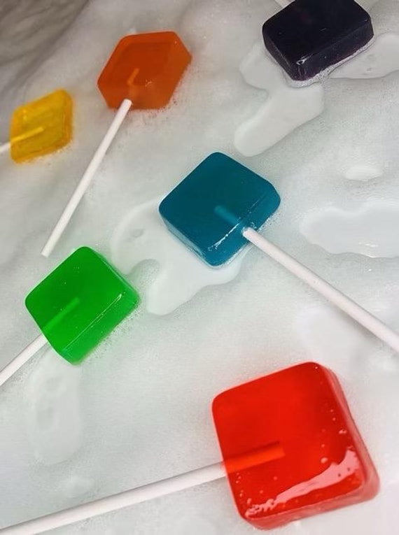 Mini-Lollies Spa-Bar von Etsy - PennyCandyLLC