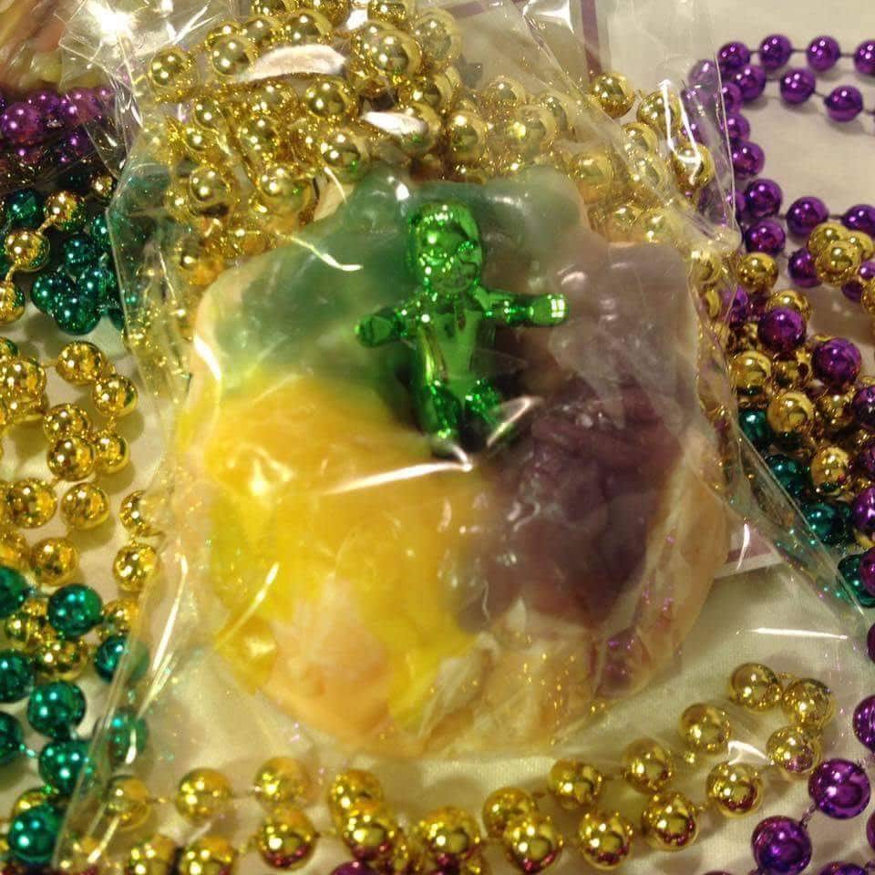 New Orleans King Cake Spa Bars Auch in Mini Erhältlich. Spaß Größe von Etsy - PennyCandyLLC