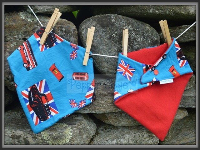 Bandana Lätzchen - 2Er-Set von Etsy - PepperSkyeBaby