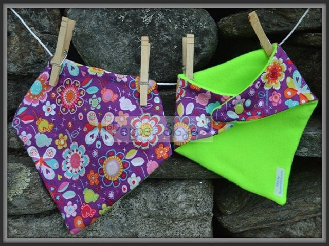 Bandana Lätzchen - 3Er-Set von Etsy - PepperSkyeBaby