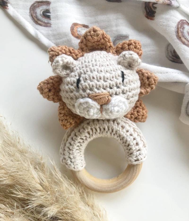 Häkelrassel Leonard Häkelrassel Leonard von Etsy - Perlenliebchen