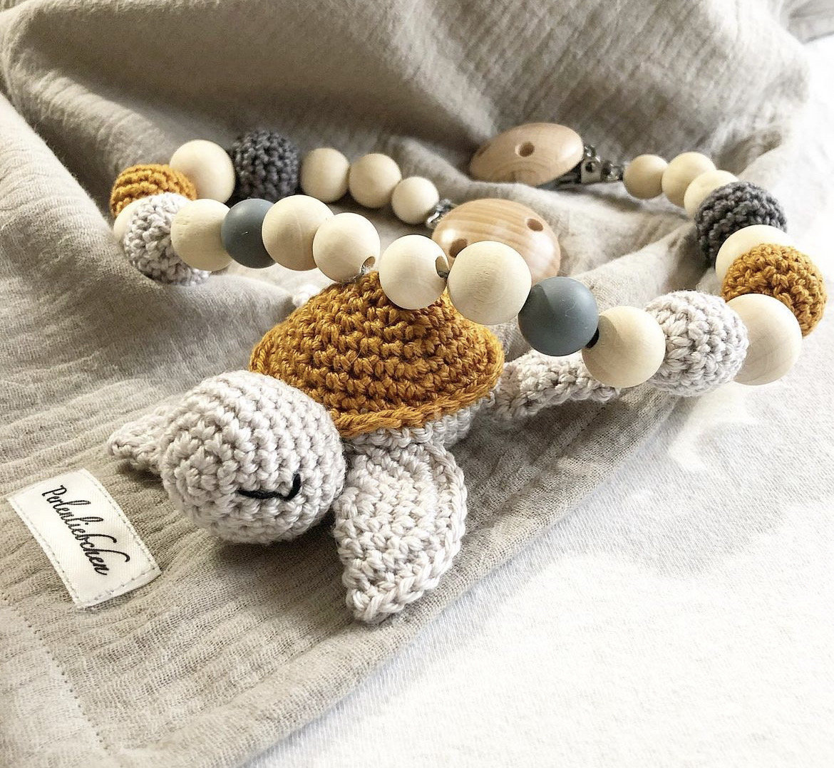 Kinderwagenkette Sammie Kinderwagenkette Sammie von Etsy - Perlenliebchen