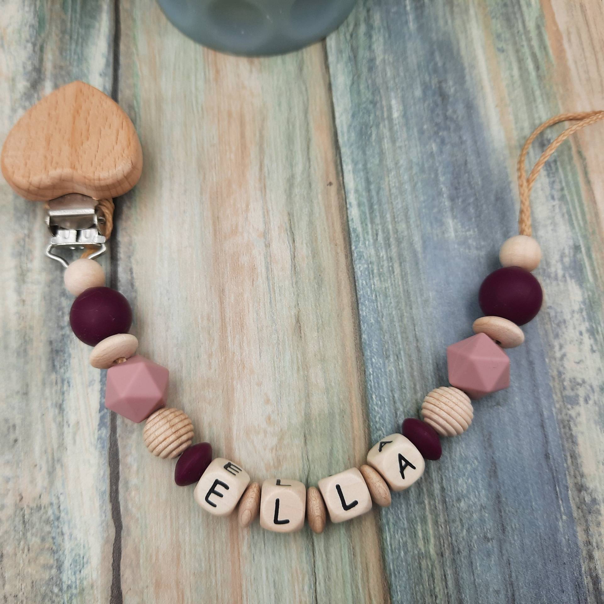 Schnullerkette, Schnullerkette Mit Namen Schnullerkette Mädchen Weinrot Alt Rosa Personalisiert Schnullerkette, Schnullerkette Mit Namen Schnullerkette Mädchen Weinrot Alt Rosa Personalisiert von Etsy - PerlenprinzessinHB