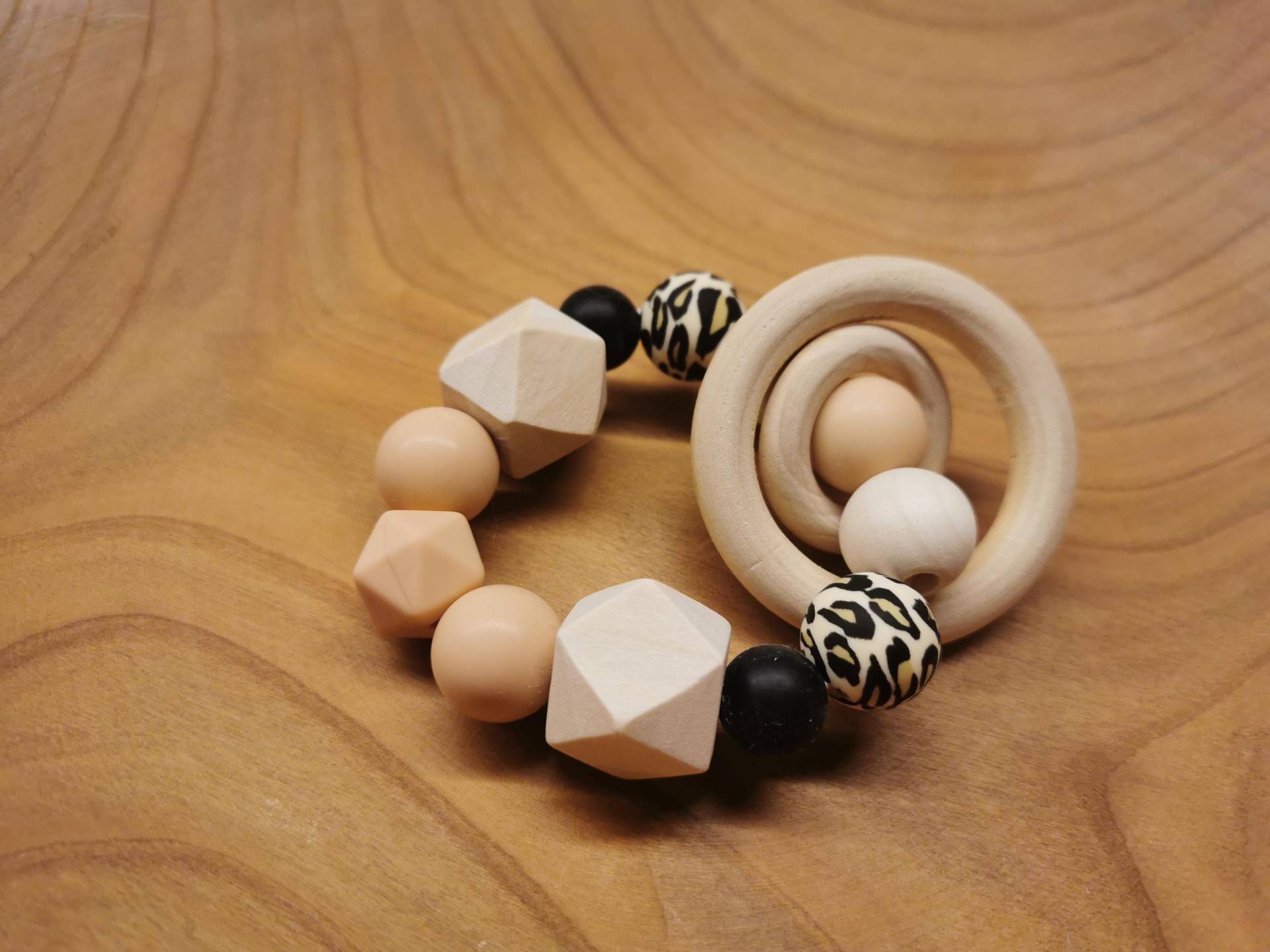 Greifring/Motorikspielzeug , Geschenk Zur Geburt Oder Taufe von Etsy - Perlenreihe