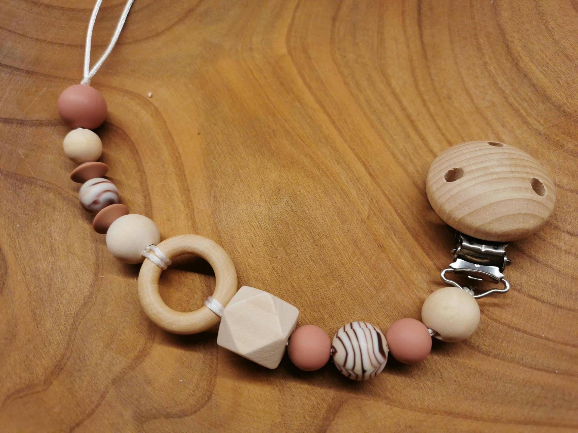 Schnullerkette, Geschenk Zur Geburt Oder Taufe von Etsy - Perlenreihe
