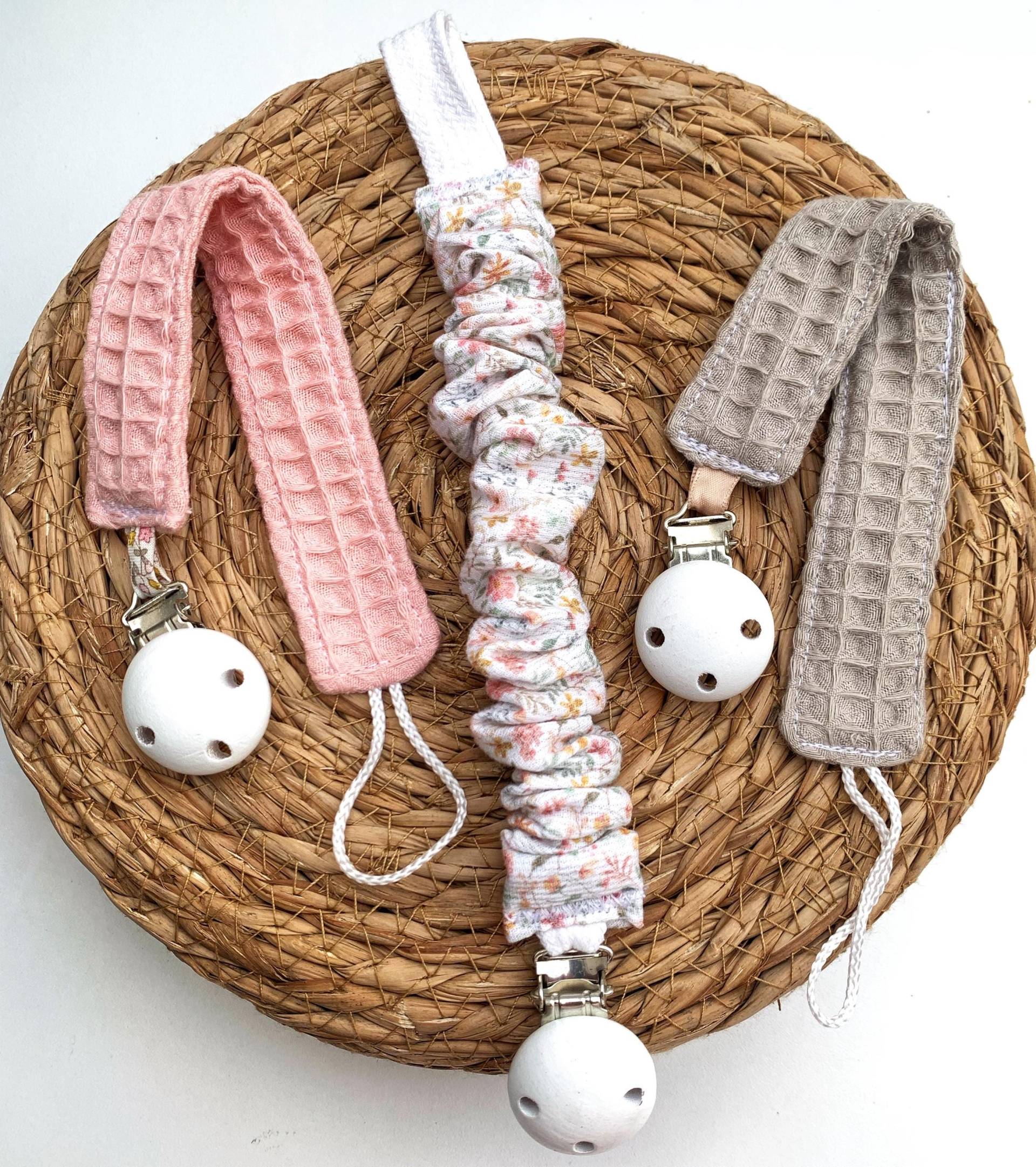 Schnullerband Baby Mädchen Junge Stoffband Für Schnuller Bio Baumwolle Schnullerhalter Neugeborene Schnullerkette Baby-Geschenk von Etsy - PetitPomponbyMarion